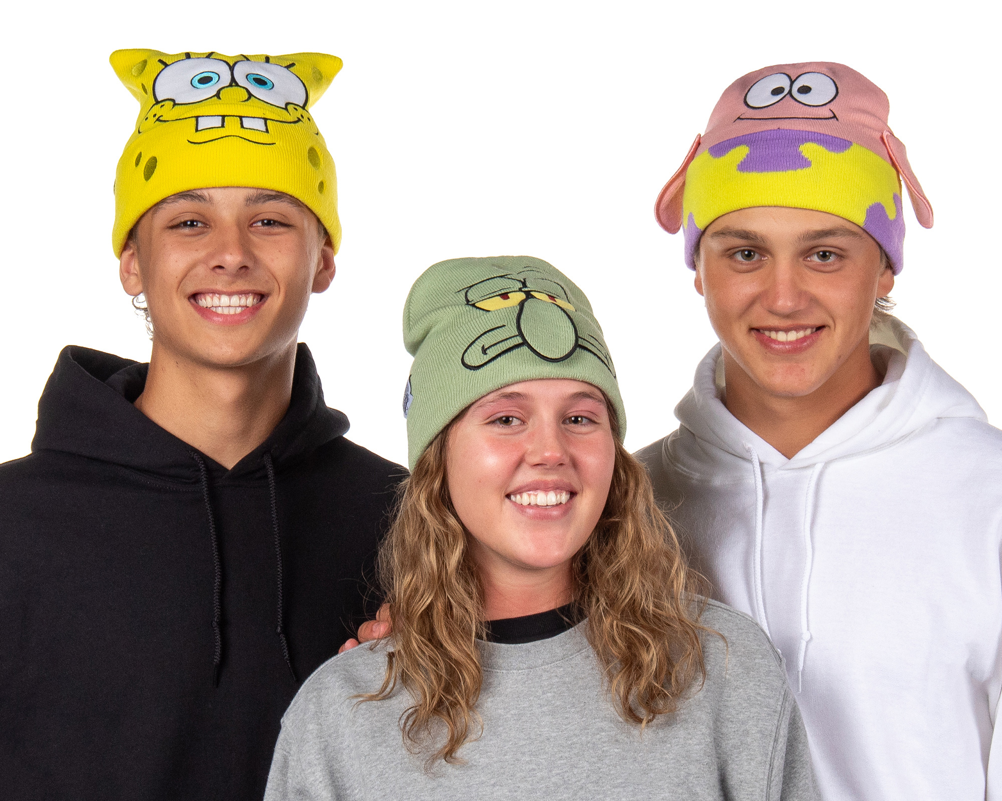 Nickelodeon SpongeBob SquarePants and Friends Adult Character Cuffed Beanie Hat - Picture 8 of 17