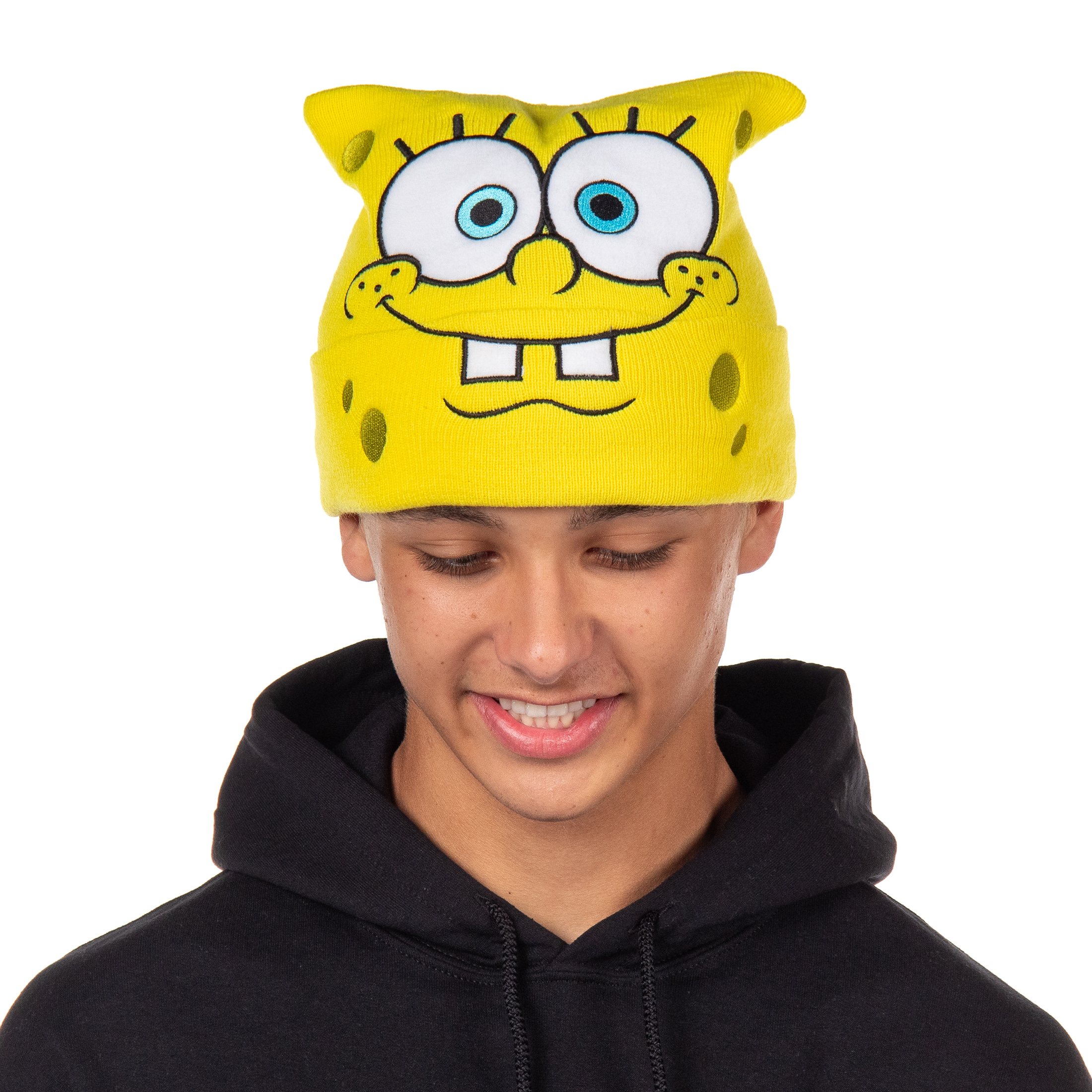 Nickelodeon SpongeBob SquarePants and Friends Adult Character Cuffed Beanie Hat - Picture 14 of 17