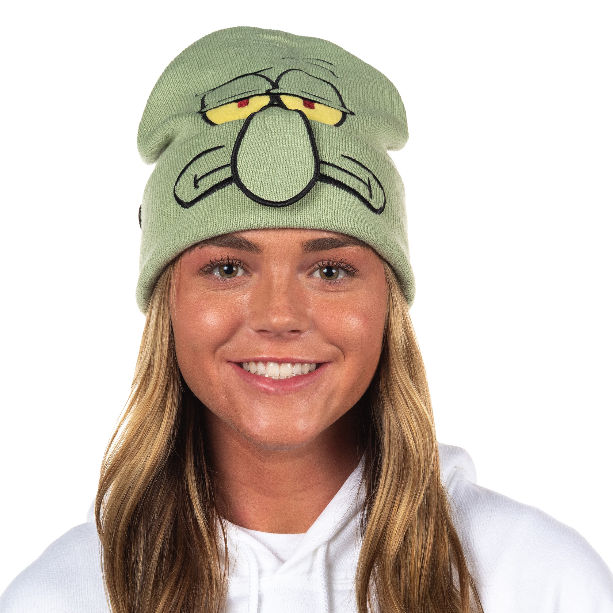 Nickelodeon SpongeBob SquarePants and Friends Adult Character Cuffed Beanie Hat - Picture 6 of 17