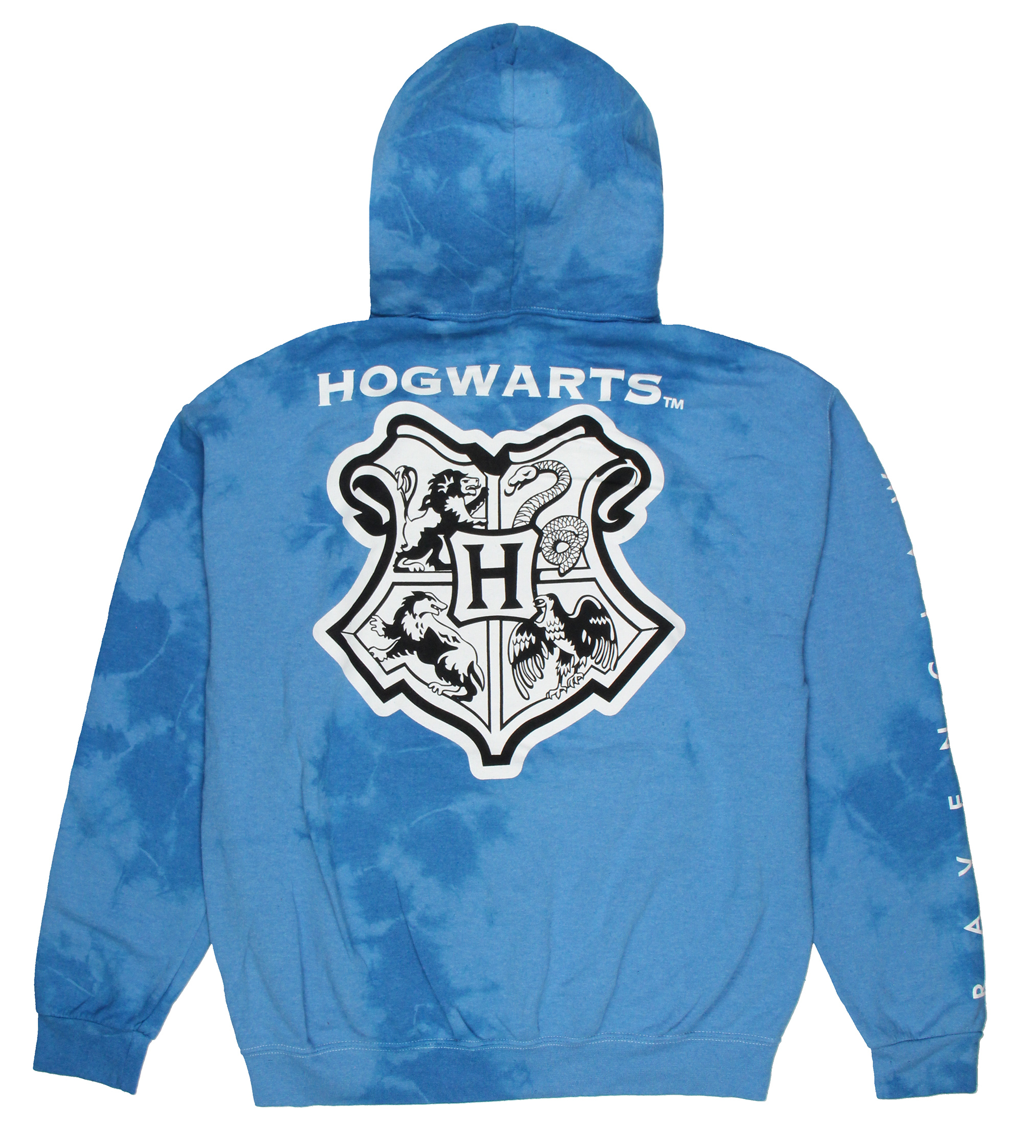 Harry Potter Men's Hogwarts Houses Tie-Dye Logo Hoodie - Foto 10 di 17