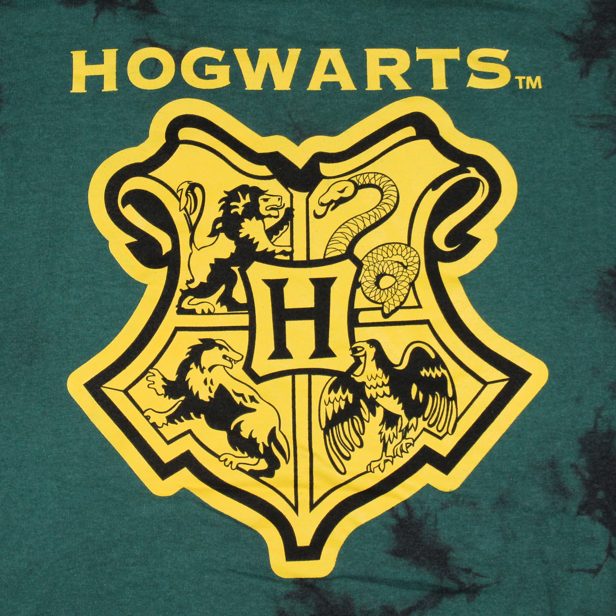 Harry Potter Men's Hogwarts Houses Tie-Dye Logo Hoodie - Foto 14 di 17