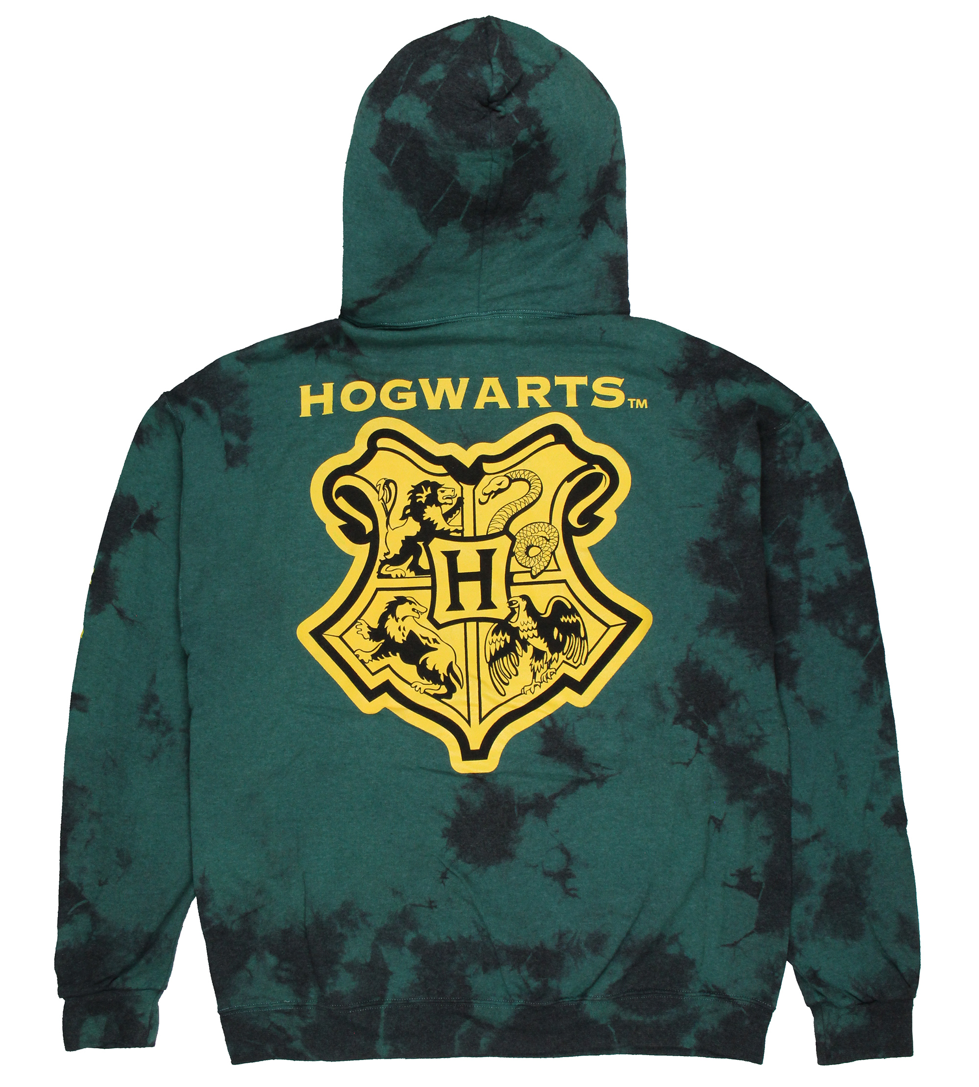 Harry Potter Men's Hogwarts Houses Tie-Dye Logo Hoodie - Foto 15 di 17