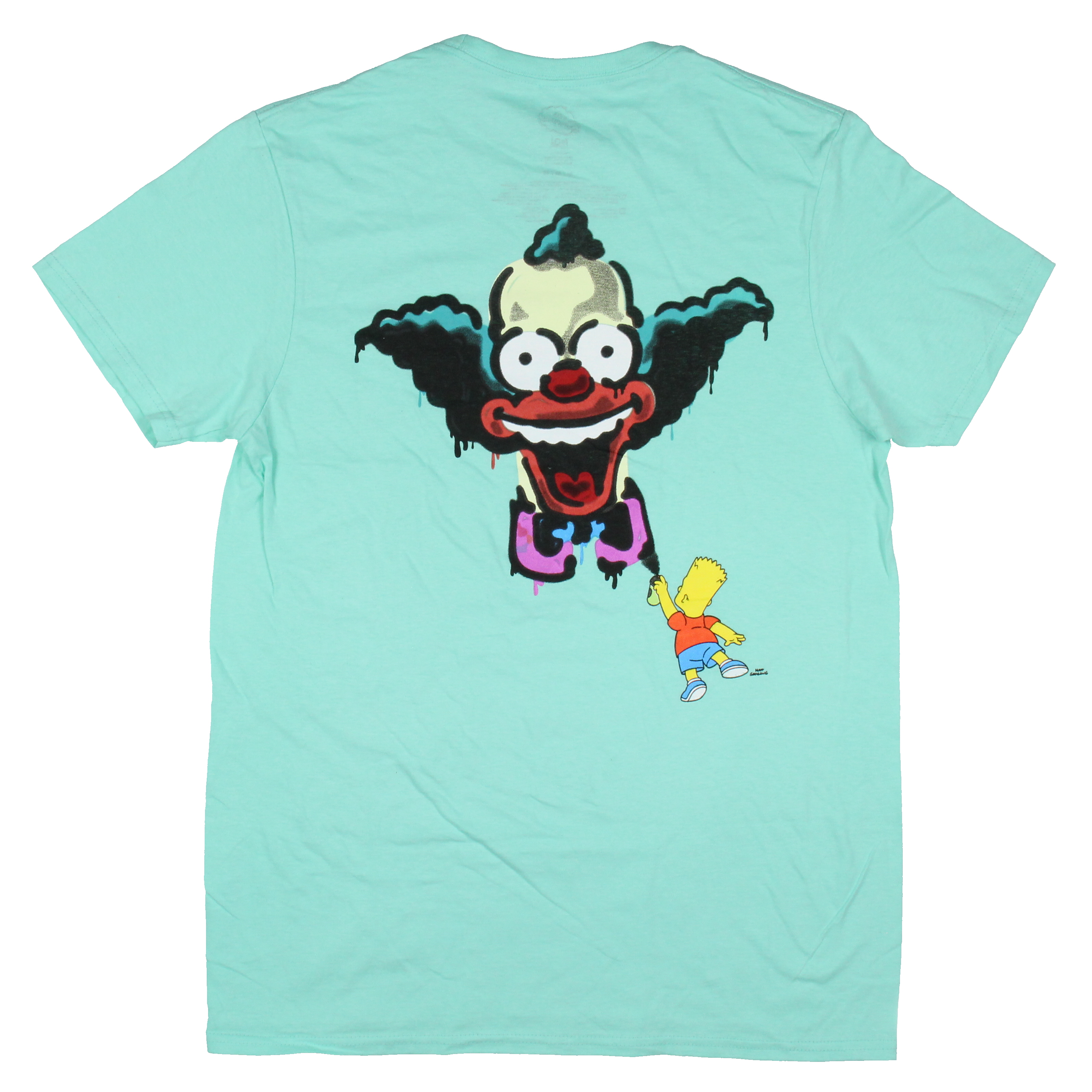 The Simpsons Herren T-Shirt Bart Graffiti Krusty The Clown doppelseitig - Bild 12 von 15
