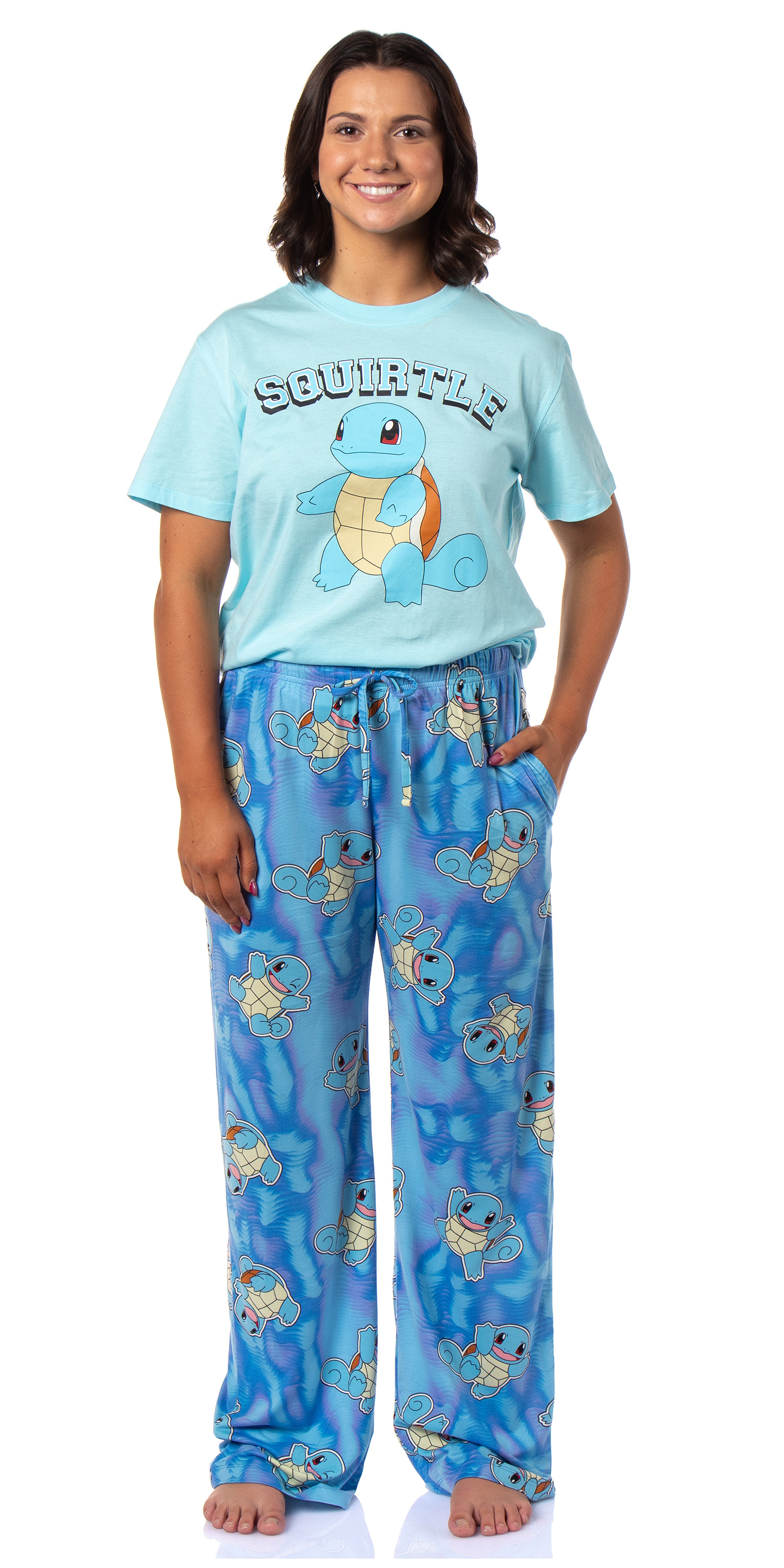 Pokemon Women's Multiple Styles Sleep Pajama Short Sleeve Set - Picture 9 of 12