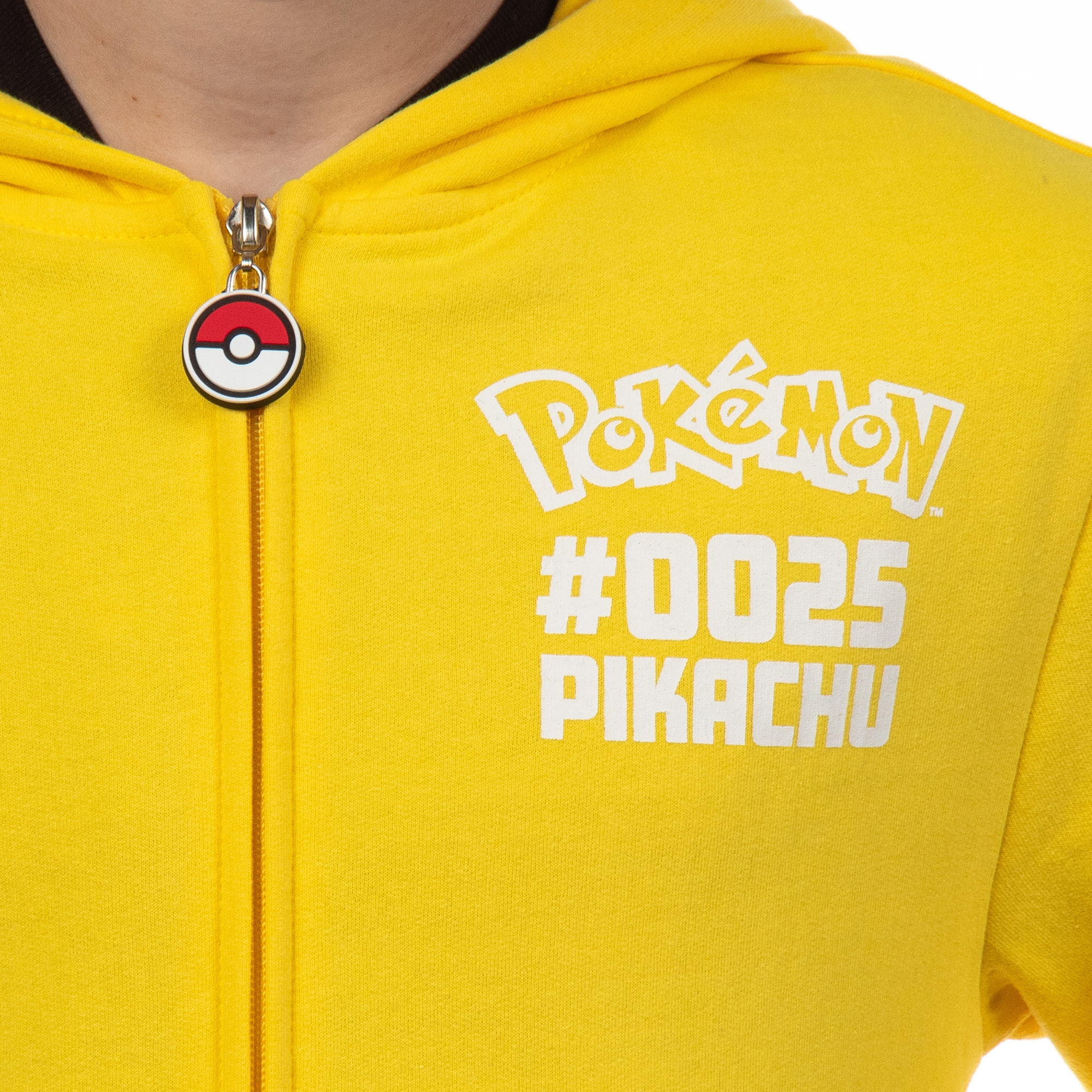 Pokemon Hoodie Kids' Gen 01 Zip-Up 3-D Character Costume Hoodie - Picture 16 of 18