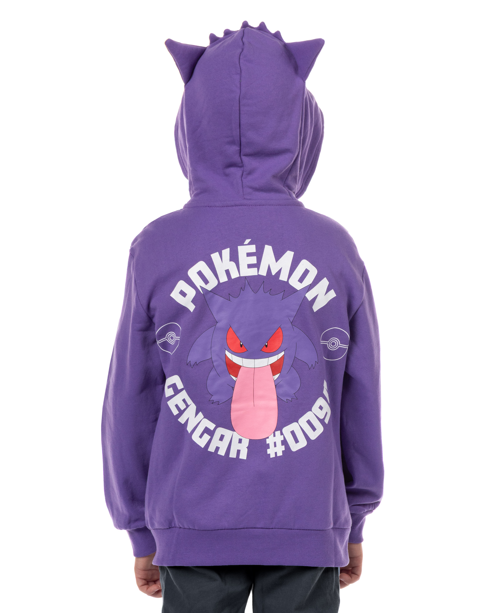 Pokemon Hoodie Kids' Gen 01 Zip-Up 3-D Character Costume Hoodie - Picture 18 of 23