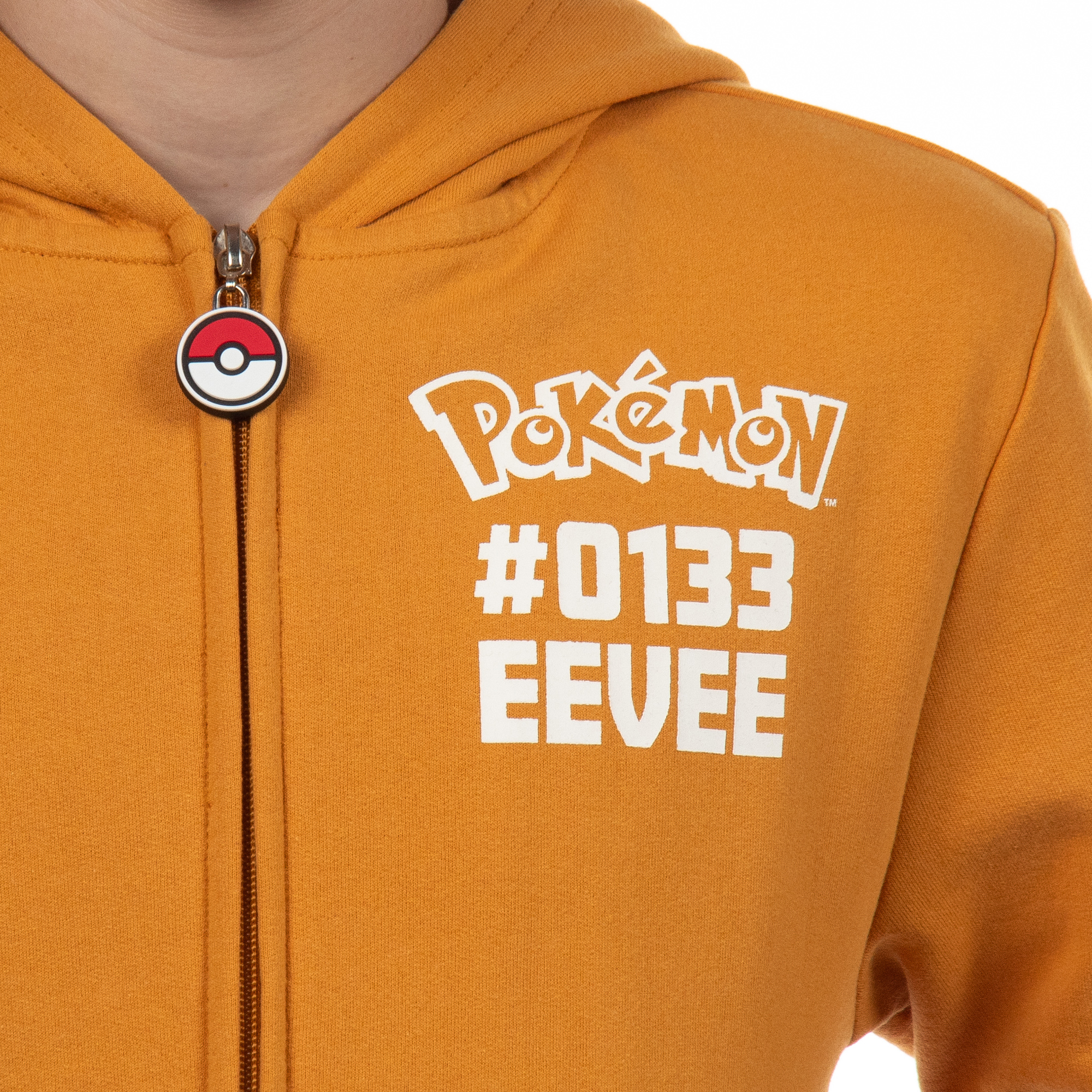 Pokemon Hoodie Kids' Gen 01 Zip-Up 3-D Character Costume Hoodie - Picture 13 of 18