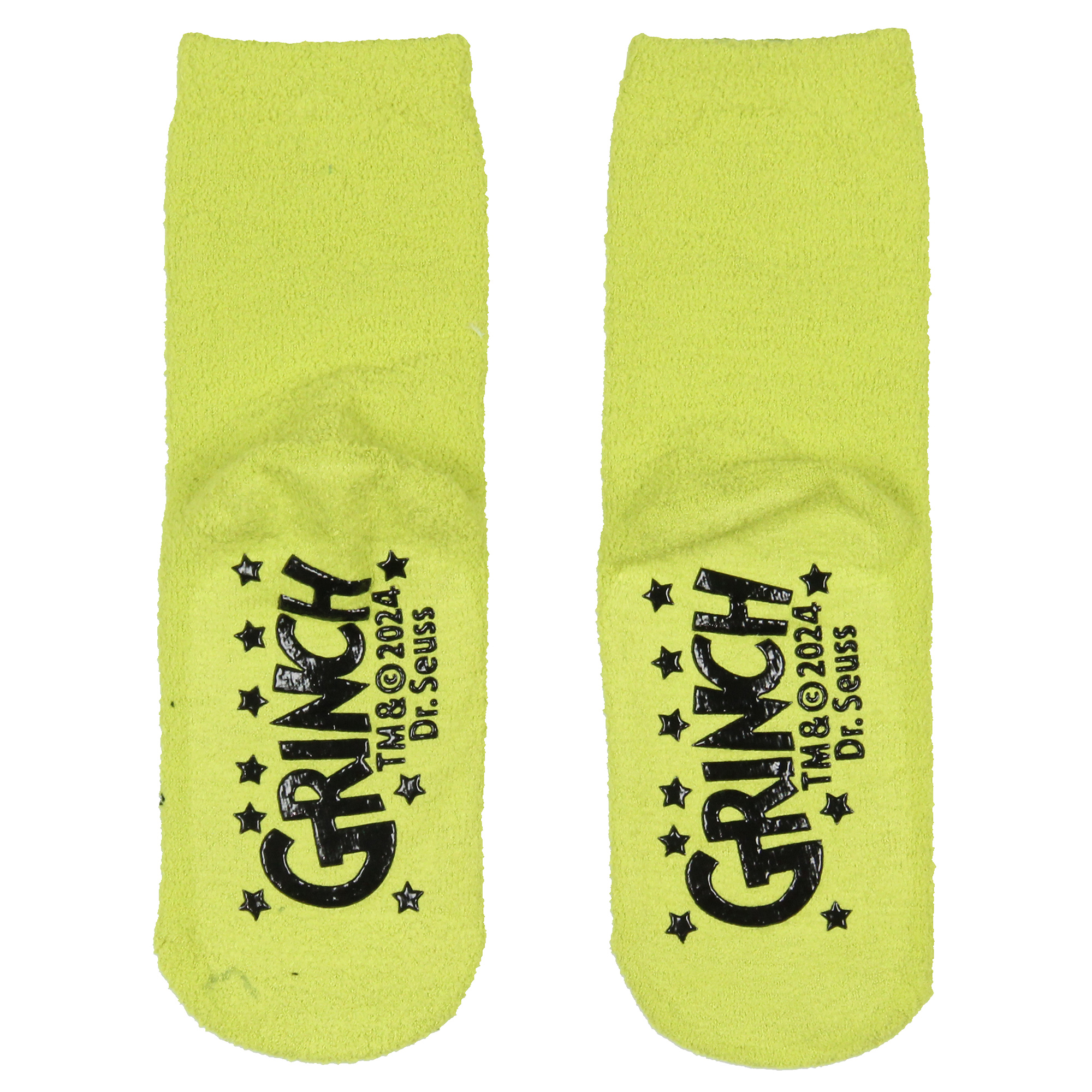 Nightmare Before Christmas Socks The Grinch Fuzzy Slipper Socks