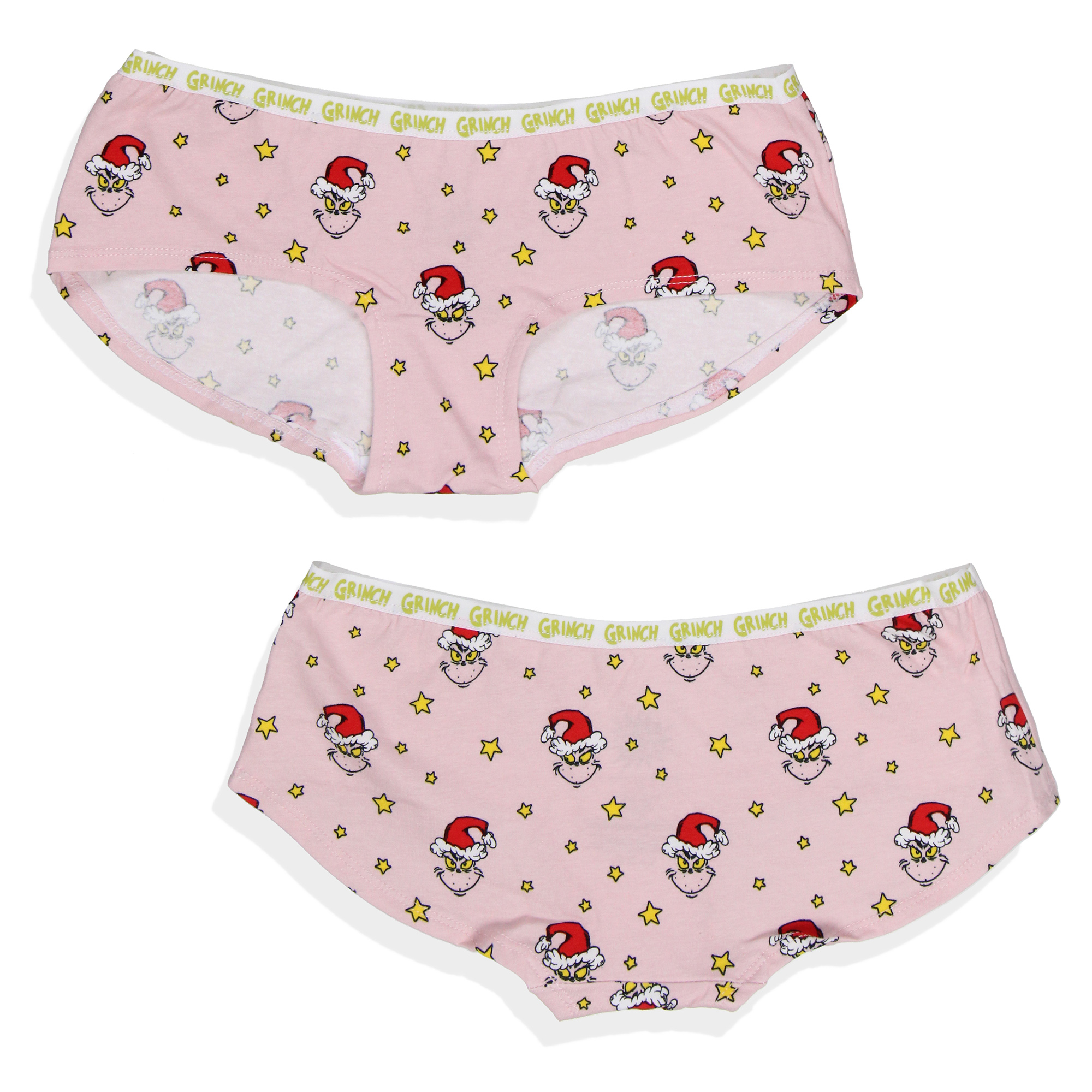 Dr Seuss The Grinch Women's 3-Pack Underwear Panties Boyshorts - Picture 9 of 9