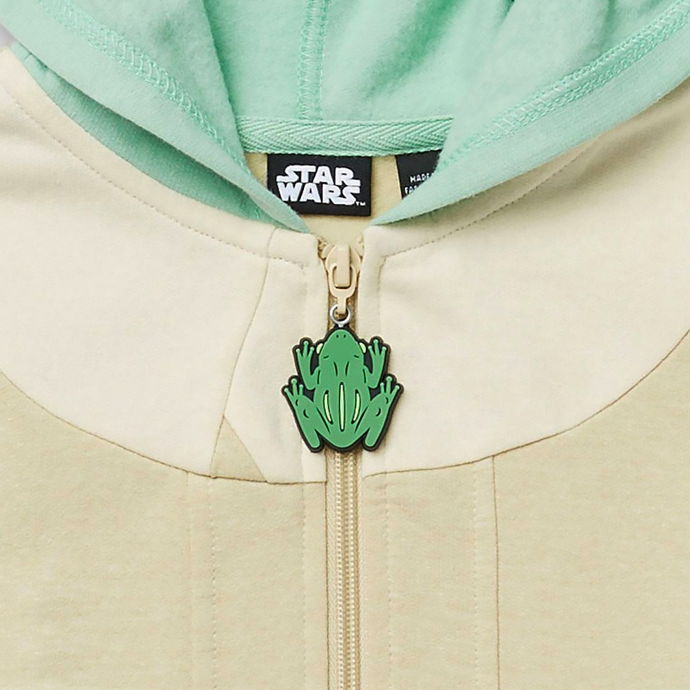 Disney Star Wars Youth Baby Yoda Mandalorian Costume Full-Zip Hoodie